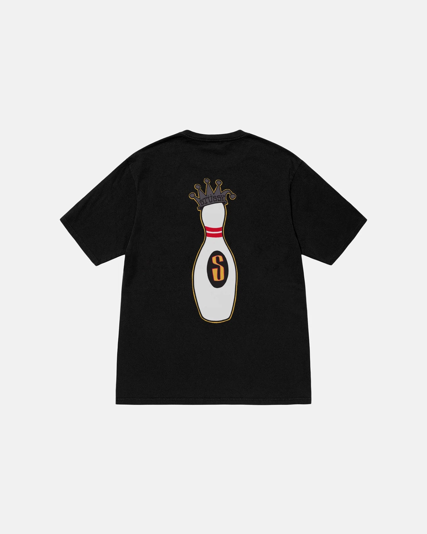 Stussy Kingpin Black T-Shirt