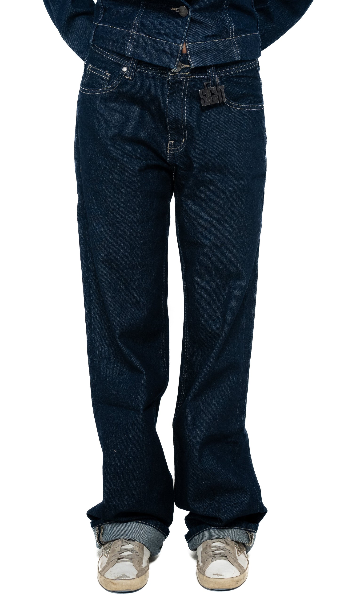 SIGHT Low Waist "Raw" Women Jeans