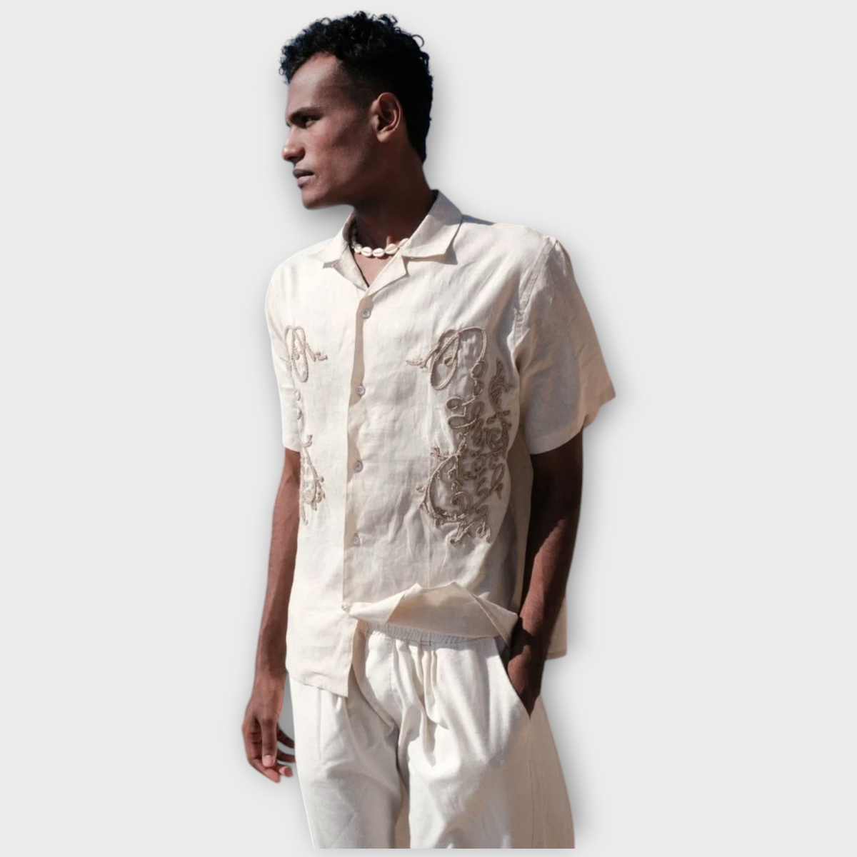 Anchor Linen Shirt, view 2