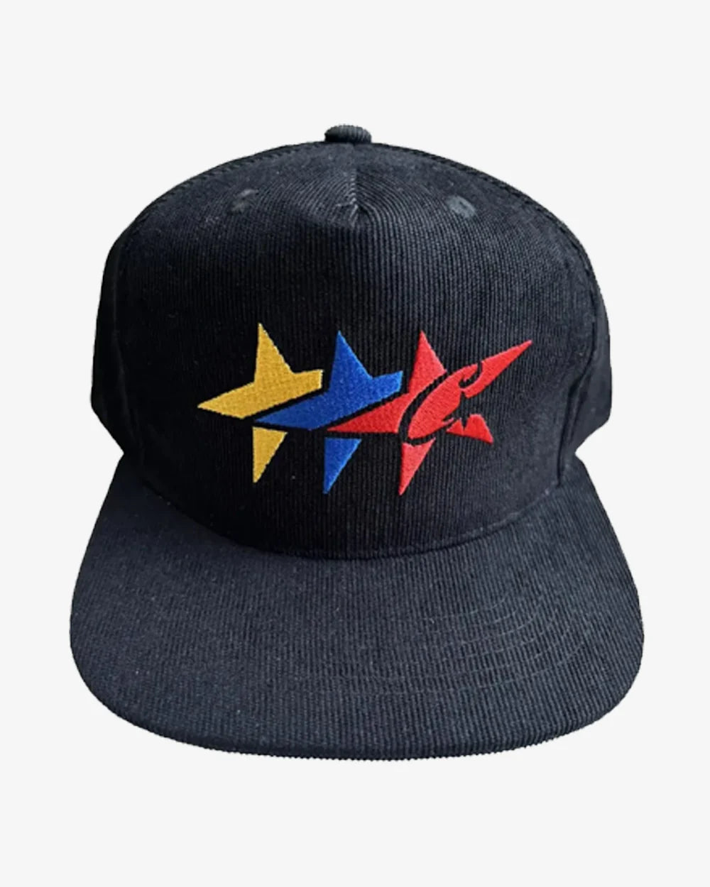 Corteiz Navy C-Star Corduroy Trucker Cap