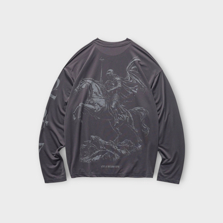 247 by Represent Knight Long sleeve Tee Graphene
