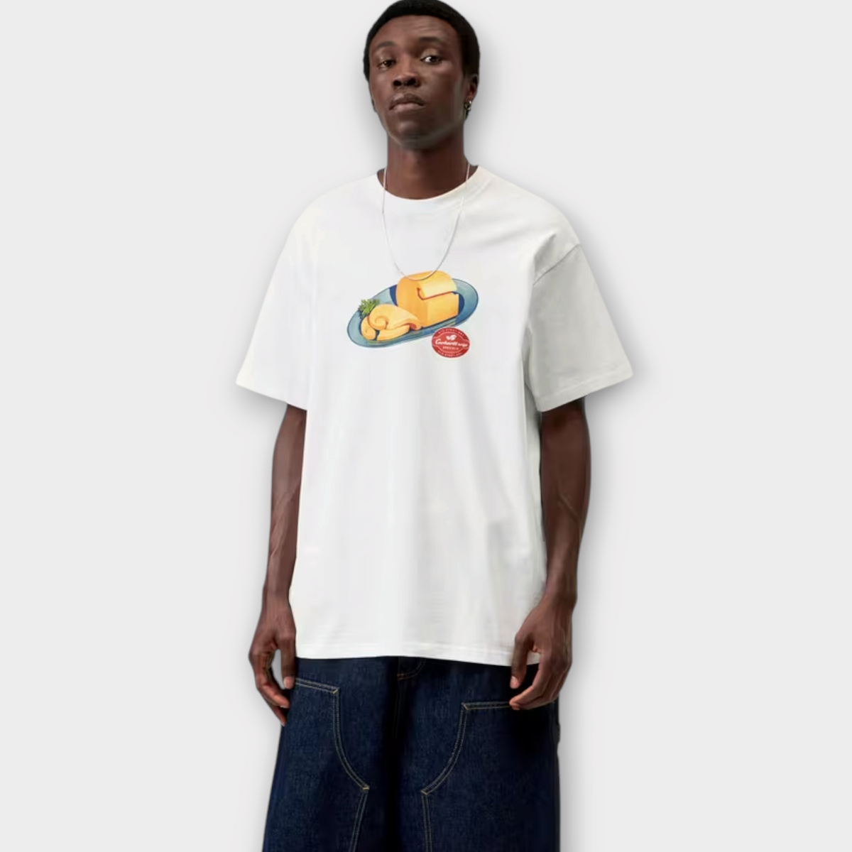 S/S Fromage Tee White, view 3