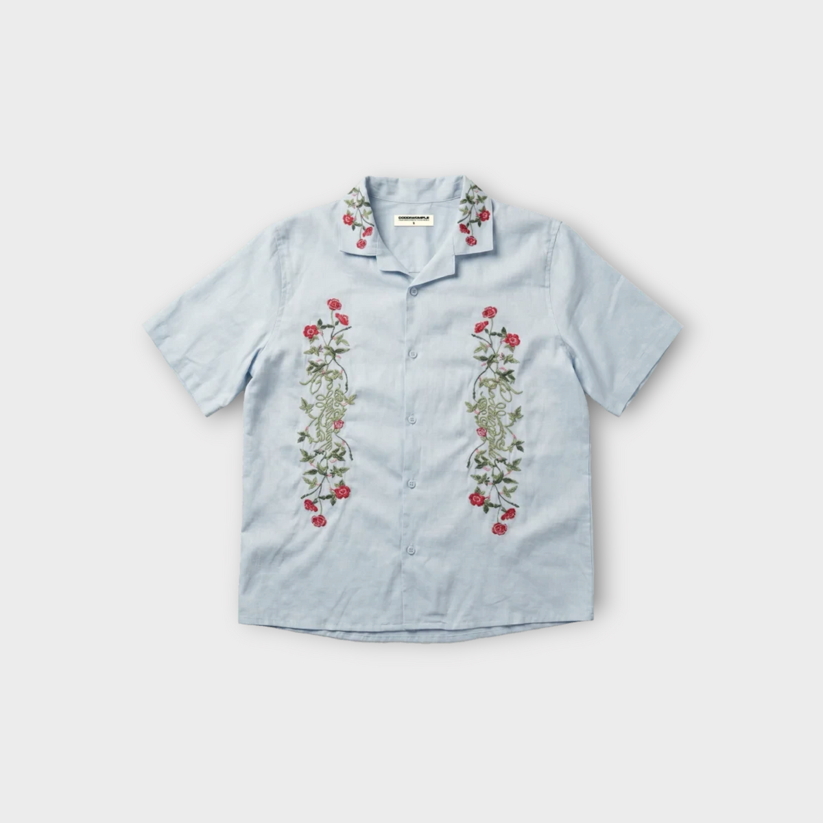 IVY Blue Linen Shirt, view 1