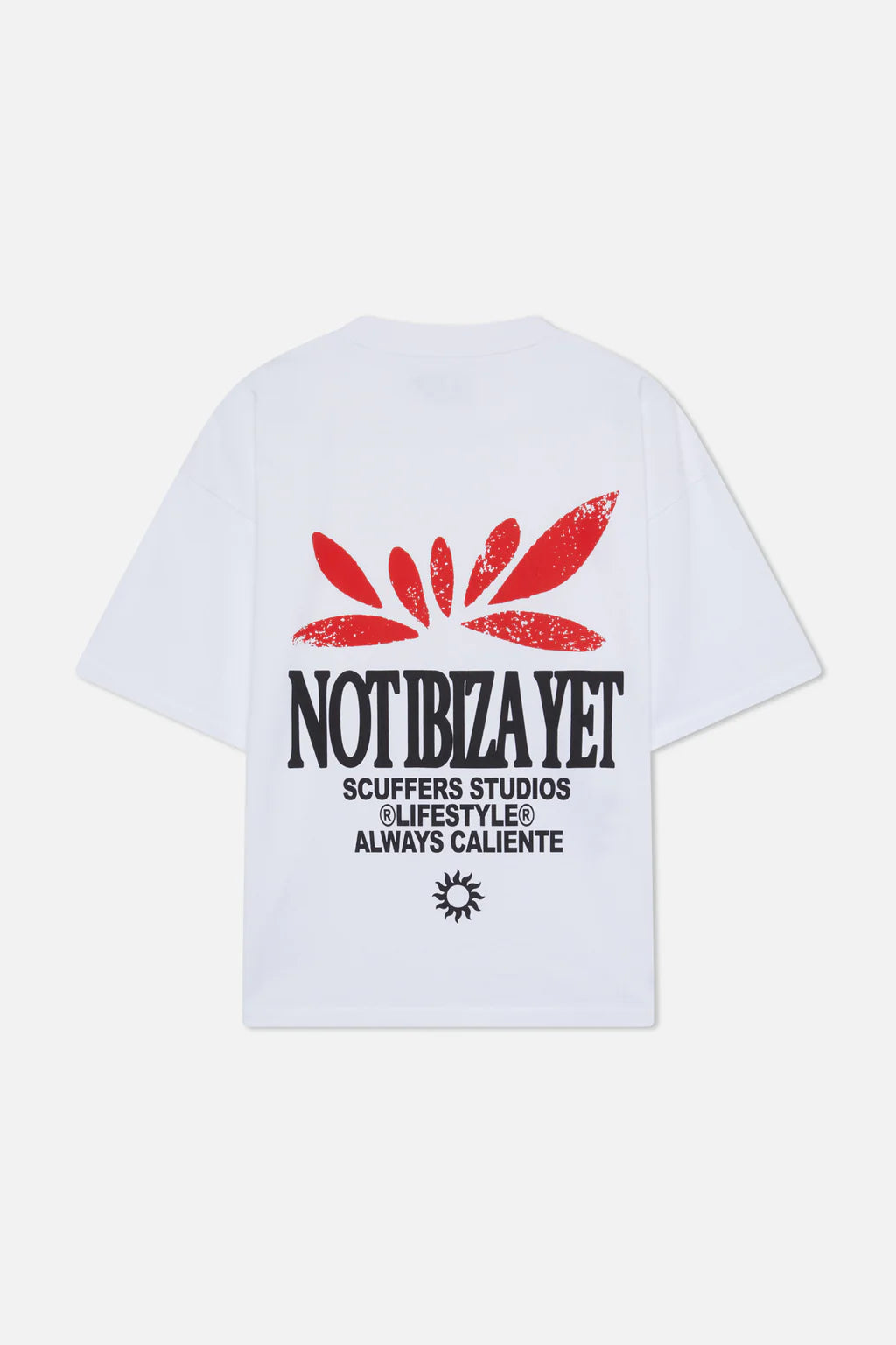Scuffers Not Ibiza Yet White T-shirt