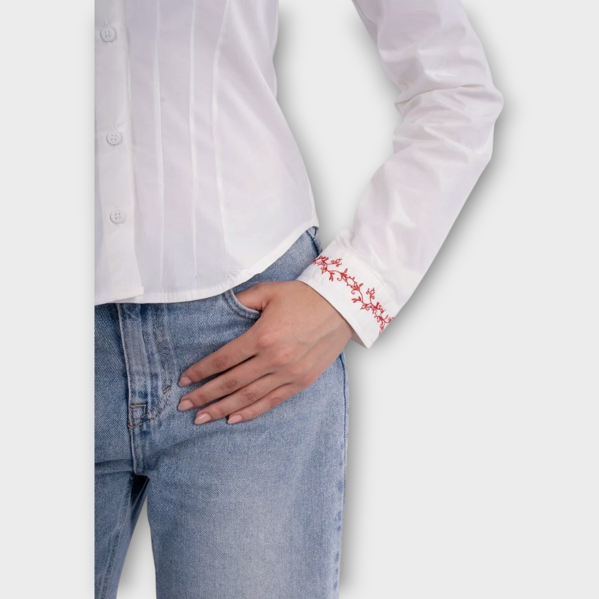 Vines Women Long Sleeve Shirt, view 3