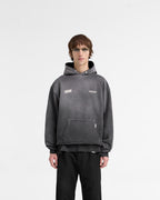 Represent X Oasis Owners Club Hoodie Stained Black
