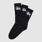 Stussy Stock Crew Black Socks 3 Pack