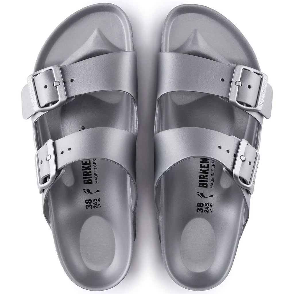 Birkenstock Arizona Eva Metallic Silver