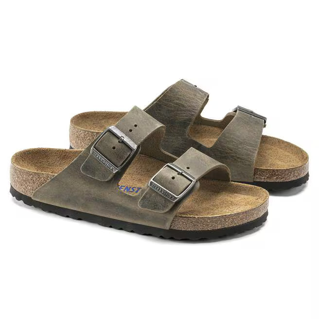 Birkenstock Arizona Soft Footbed Faded Khaki