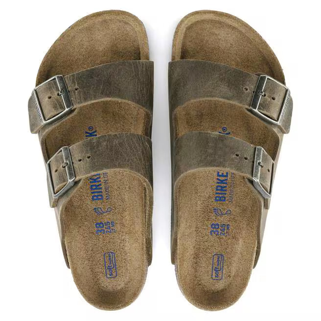 Birkenstock Arizona Soft Footbed Faded Khaki