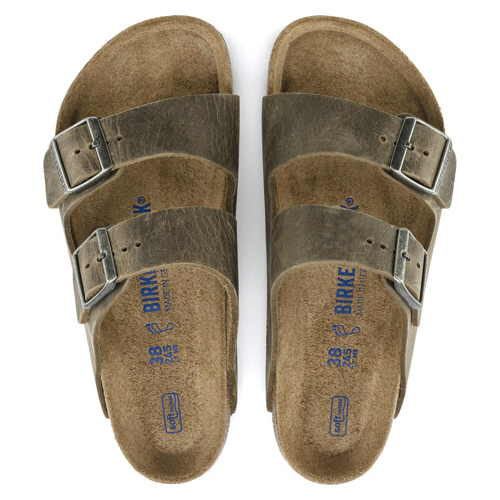 Birkenstock Arizona Soft Footbed Faded Khaki
