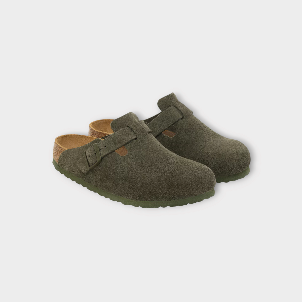 Birkenstock Boston Thyme Green, view 3