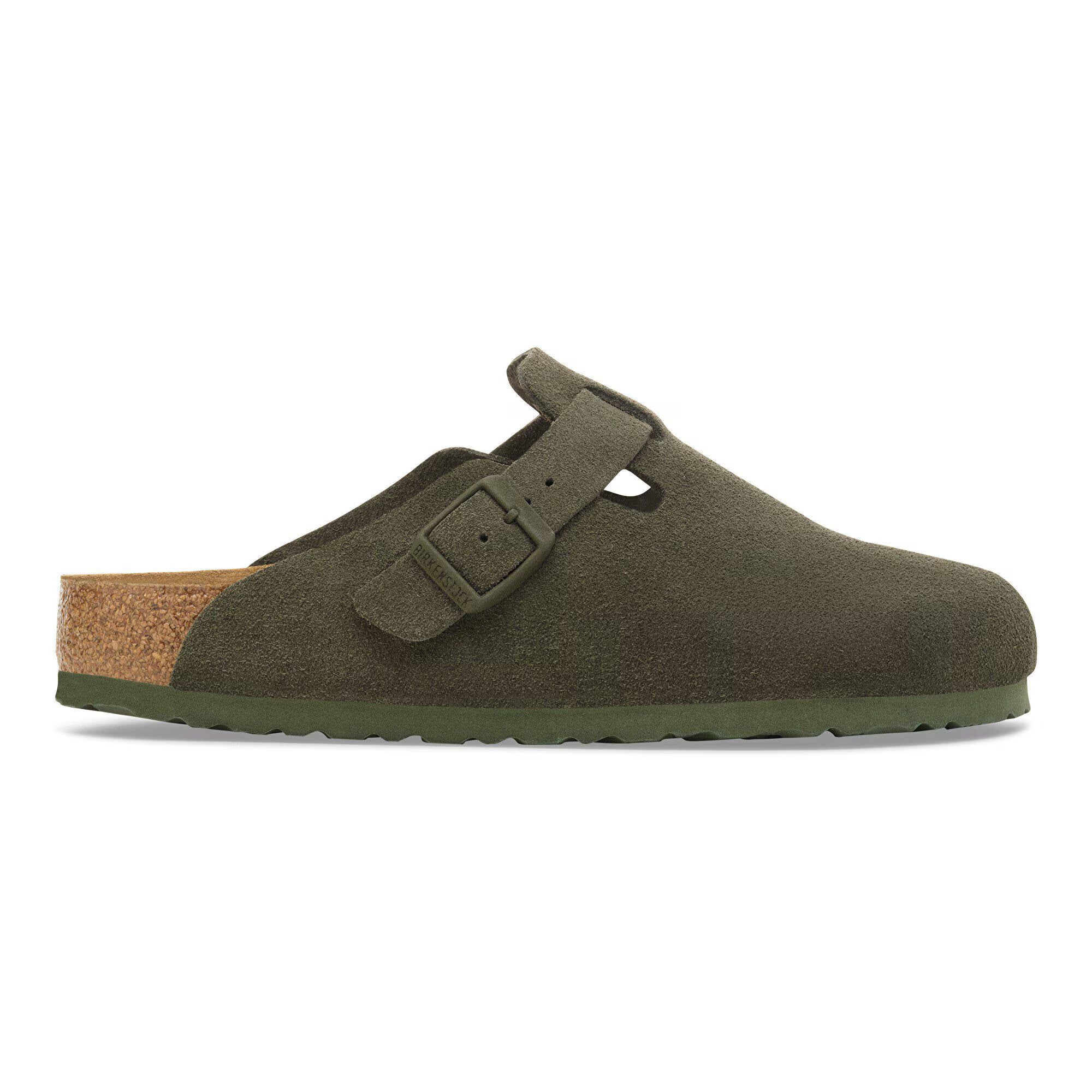 Birkenstock Boston Thyme Green