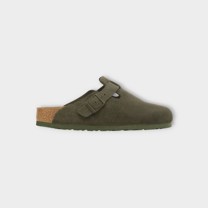 Birkenstock Boston Thyme Green