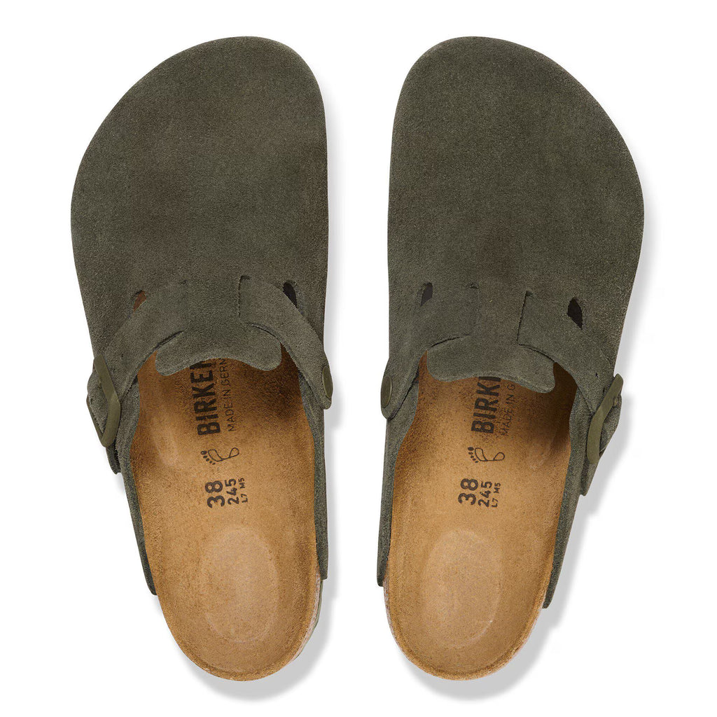 Birkenstock Boston Thyme Green