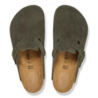 Birkenstock Boston Thyme Green