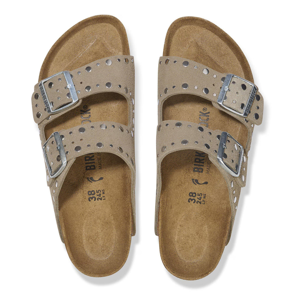 Birkenstock Arizona Rivet Studded Taupe