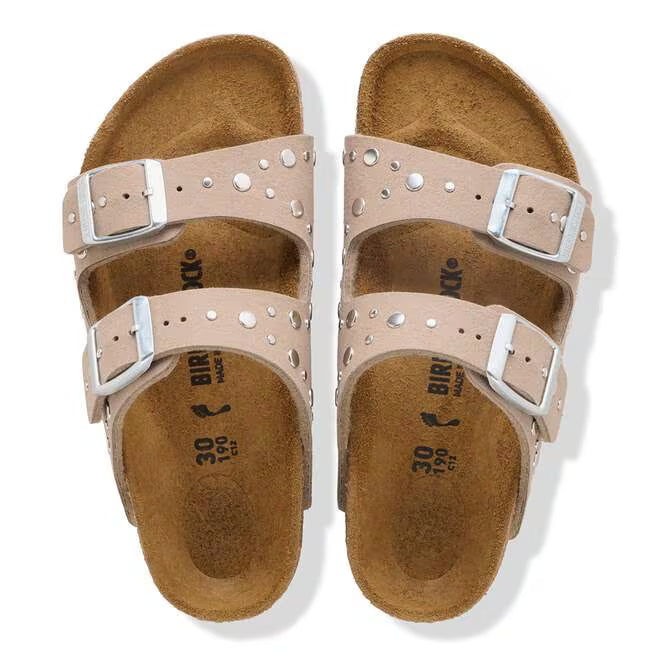 Birkenstock Arizona Rivet Studded Taupe