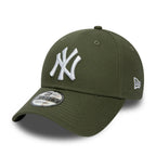 New Era League Essential New York Yankees Olive / White Cap