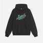 Stussy Satin Patch Black Hoodie