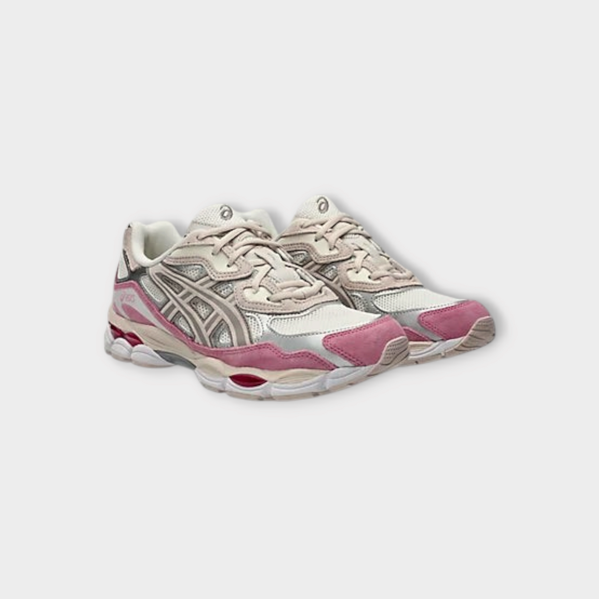 Asics GEL NYC Cream / Mineral Beige / Pink, view 3