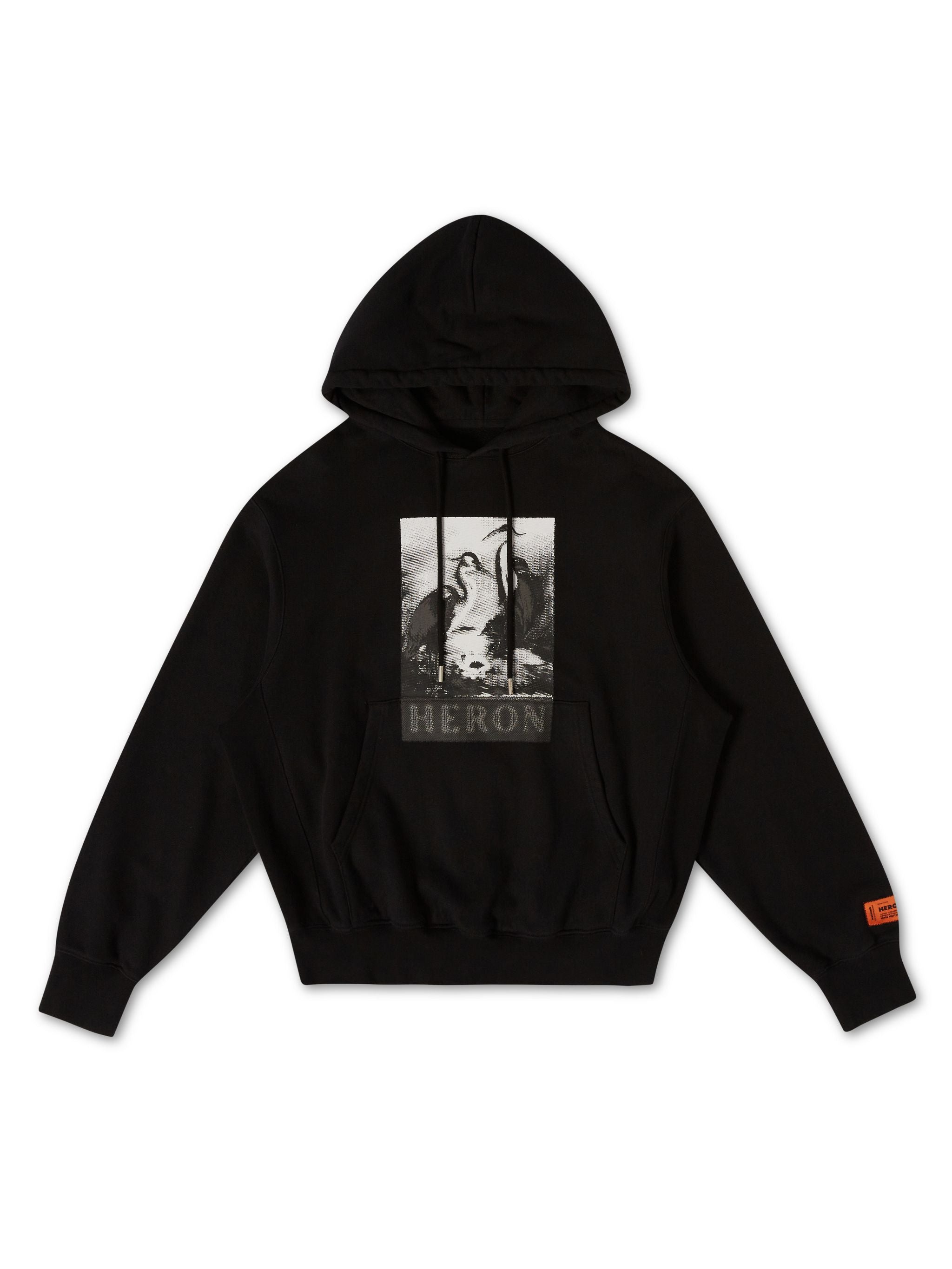 Heron Preston Halftone Black Hoodie