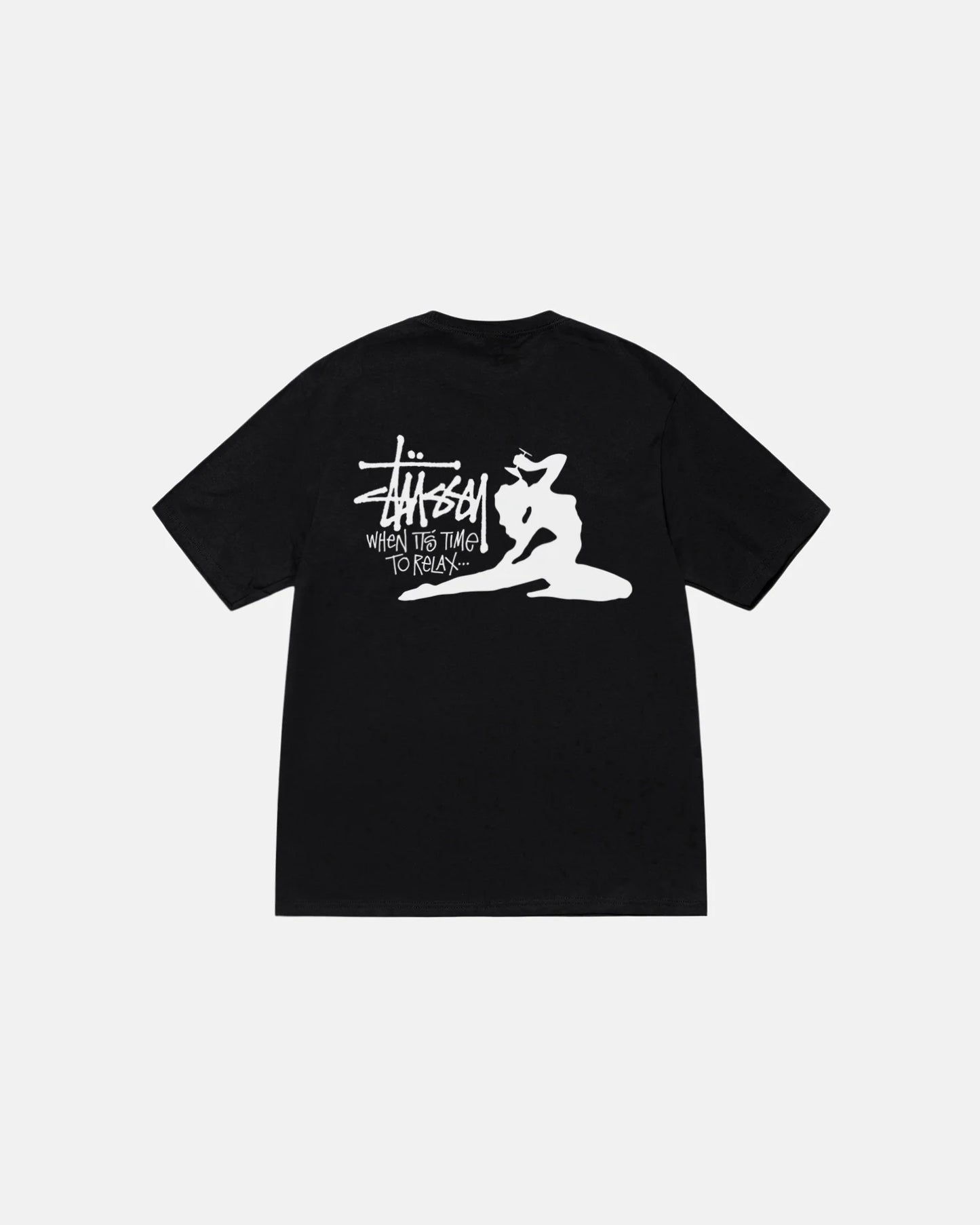 Stussy Relax Black T-Shirt