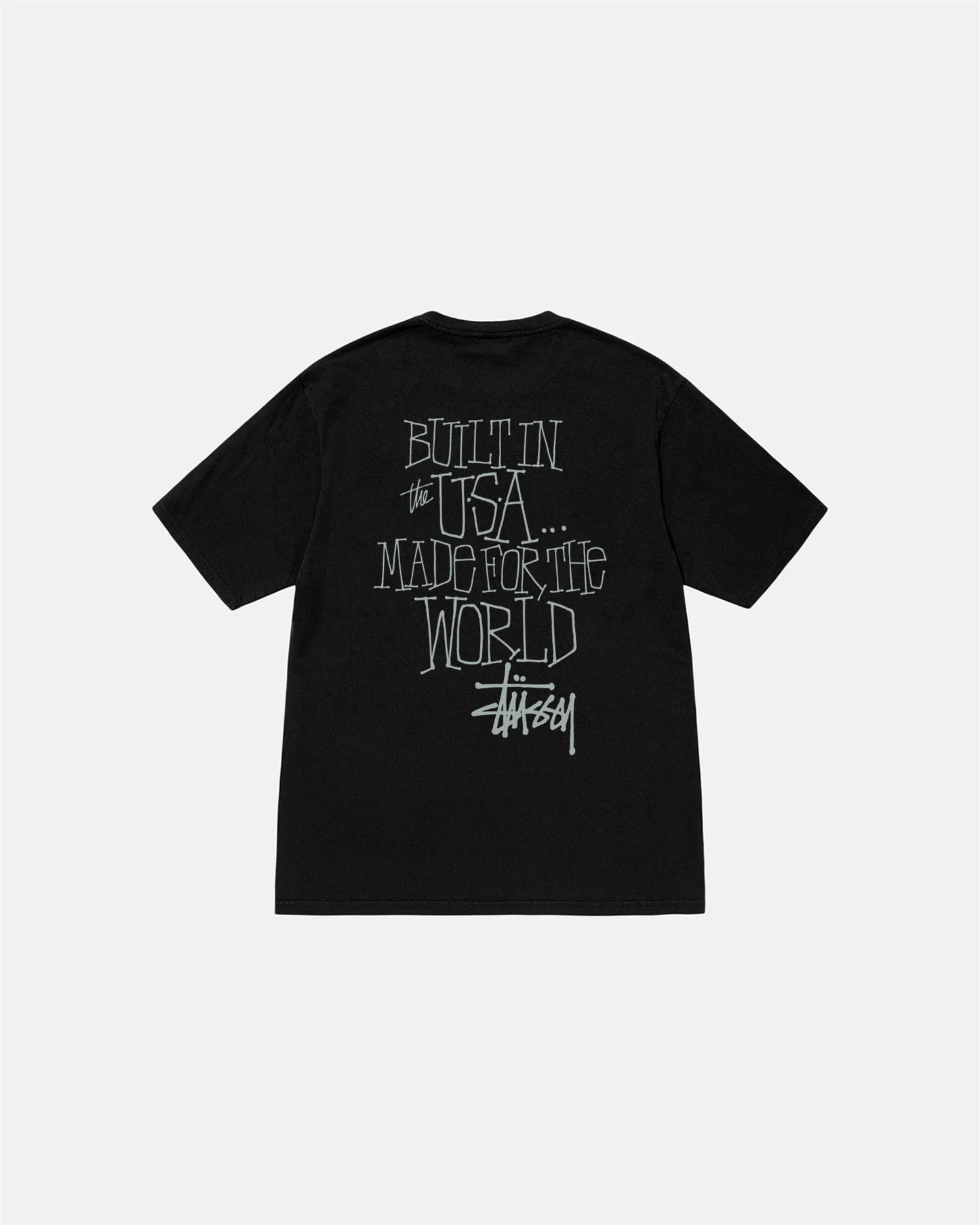 Stussy Built In Usa Black T-Shirt