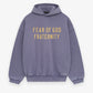 Essentials Lavender Heavy Fleece Hoodie