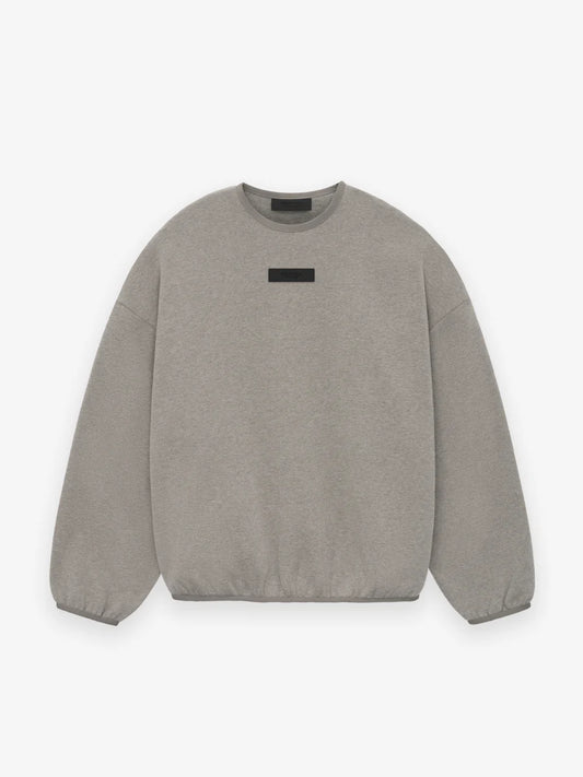 Essentials Heather Grey Crewneck