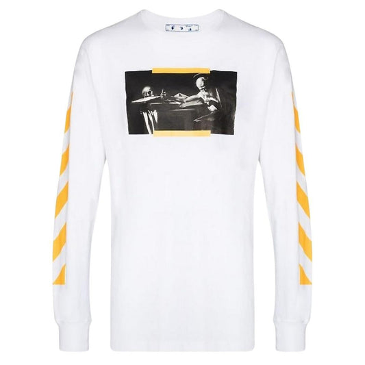 OFF-White Caravaggio Painting Slim Long Sleeve T-Shirt