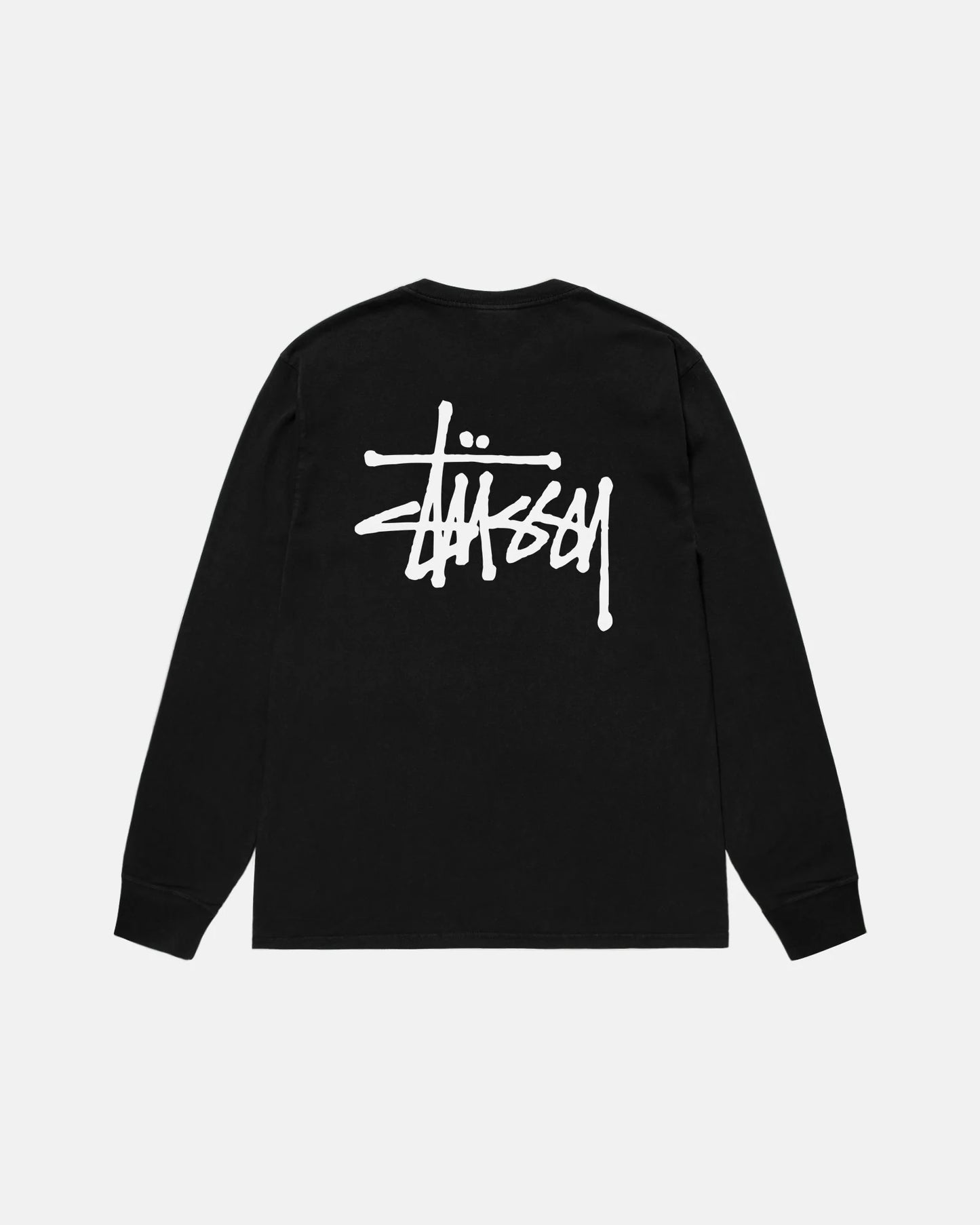 Stussy Basic LS Black T-Shirt