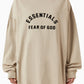 Essentials Beige Long Sleeve T-Shirt