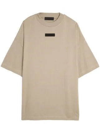 Essentials Beige Crewneck T-Shirt