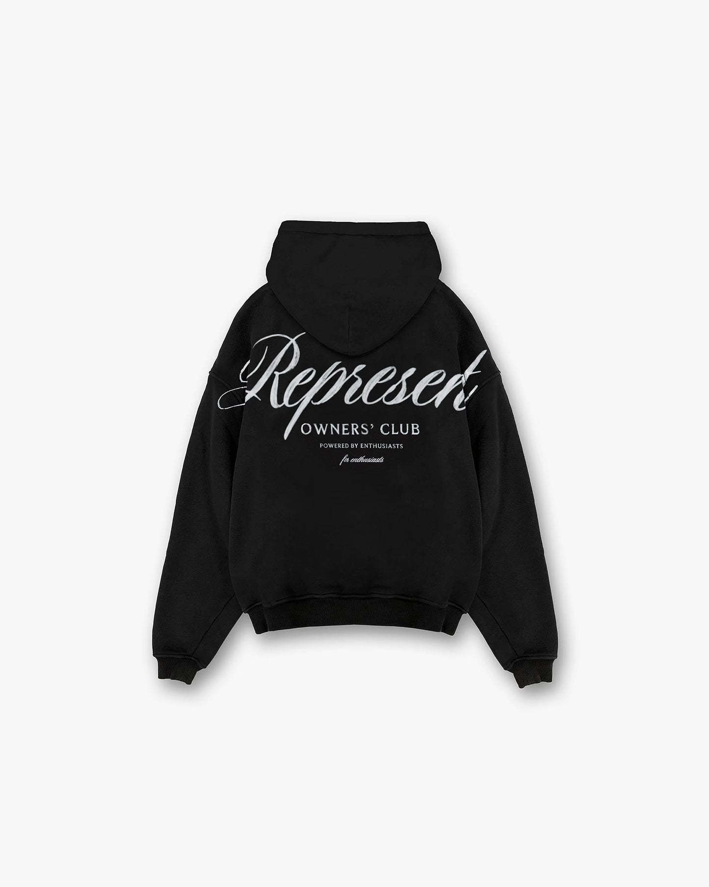 Represent Owners Club Script Black Hoodie