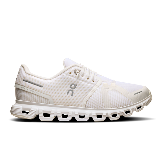 On Cloud 6 Women White / White
