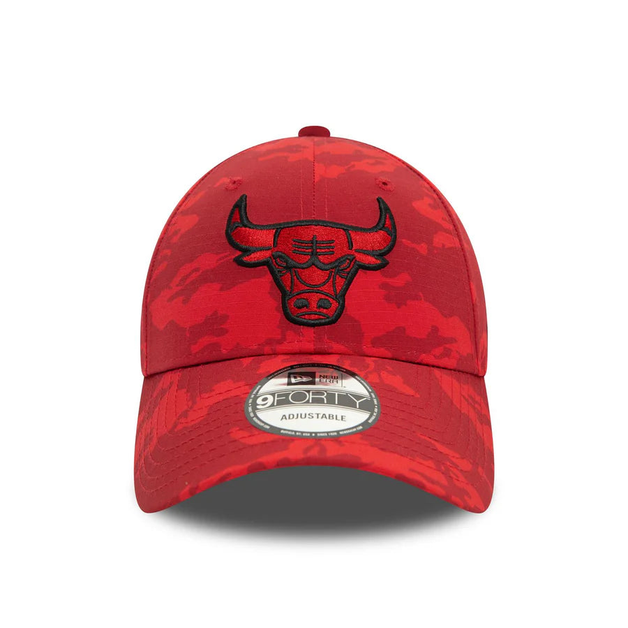 New Era Chicago Bulls 9Forty Tonal Red Camo Cap