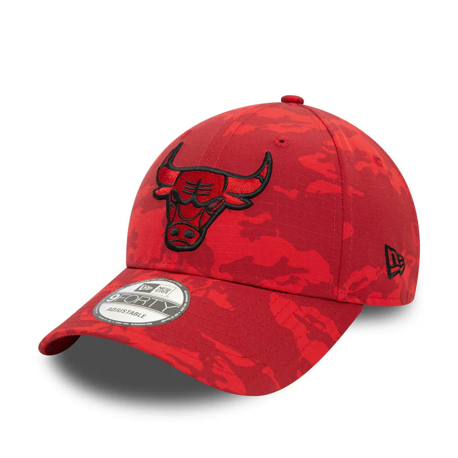 New Era Chicago Bulls 9Forty Tonal Red Camo Cap