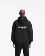 Represent Team 247 Oversized Hoodie Black