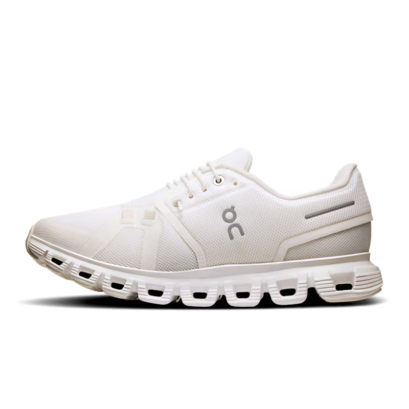 On Cloud 6 Women White / White