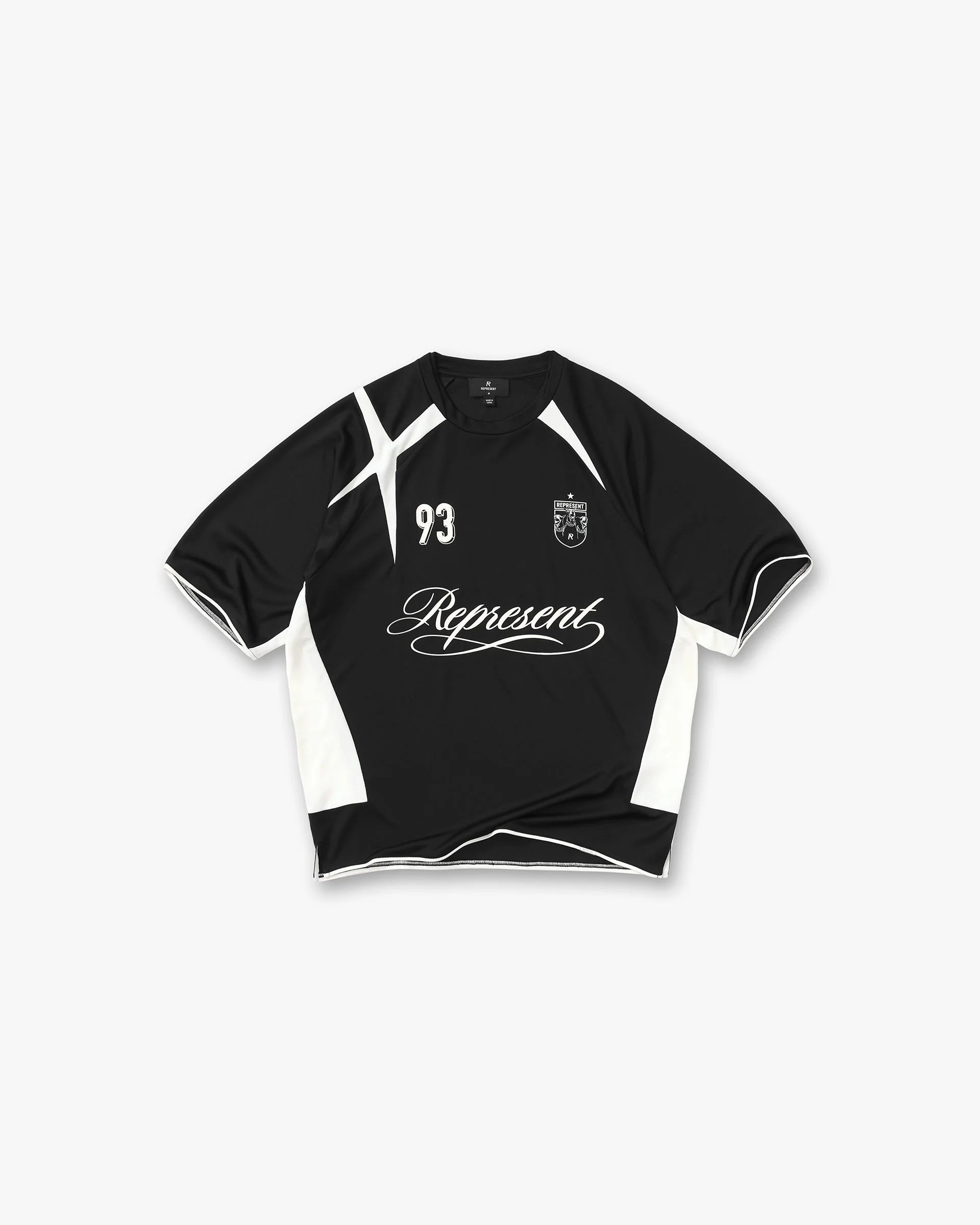 Represent Star Football Jet Black T-Shirt