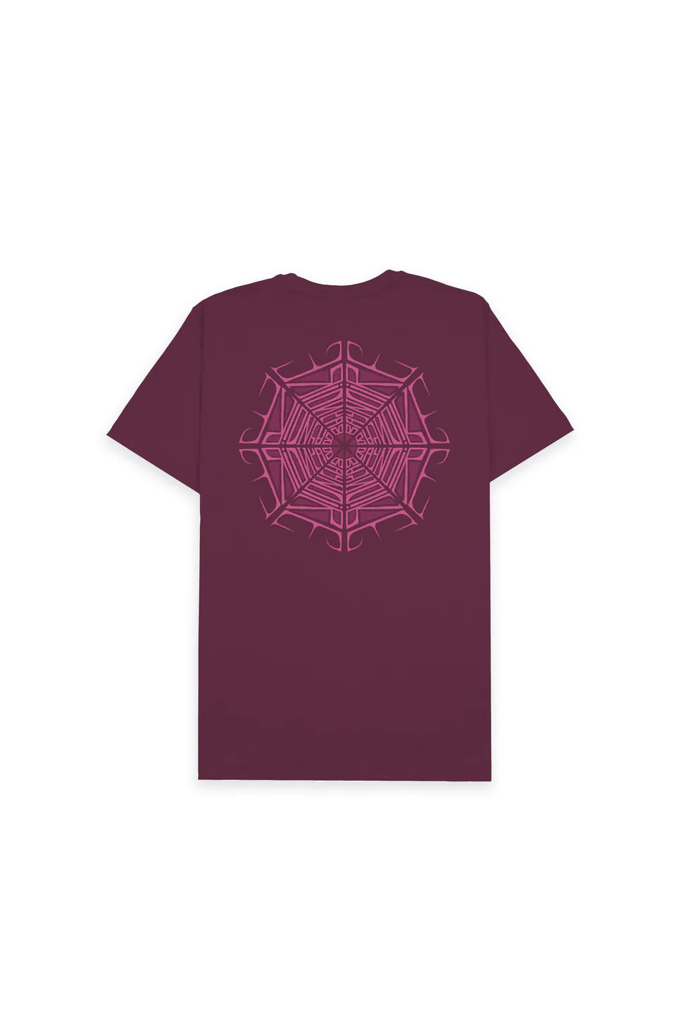 BAYNOIRE Burgundy BYN Symmetry Regular Fit T-Shirt