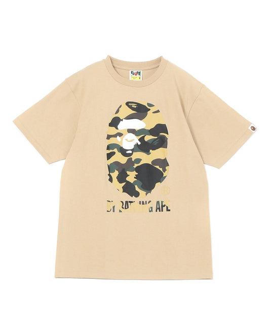 Bape 1st Camo By Bathing Ape Beige T-Shirt