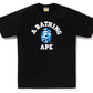 Bape College Blue Camo Black T-Shirt