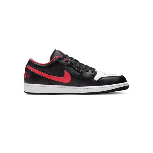 Air Jordan 1 Low Black Fire Red White