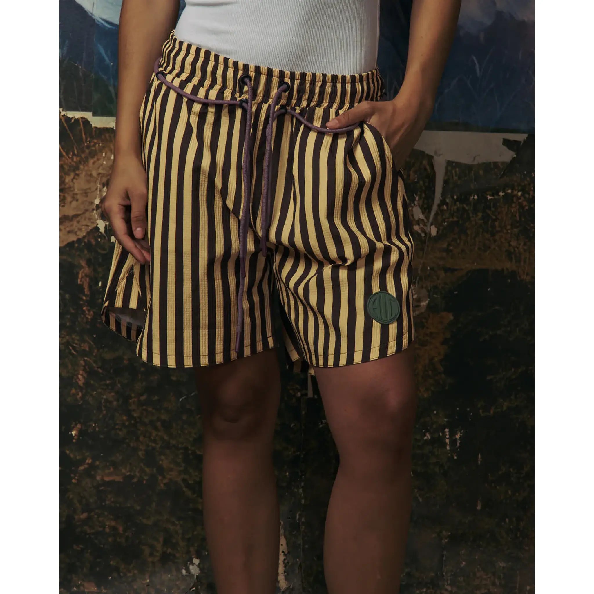 Al Camileon Studio Dune Drawstring Shorts