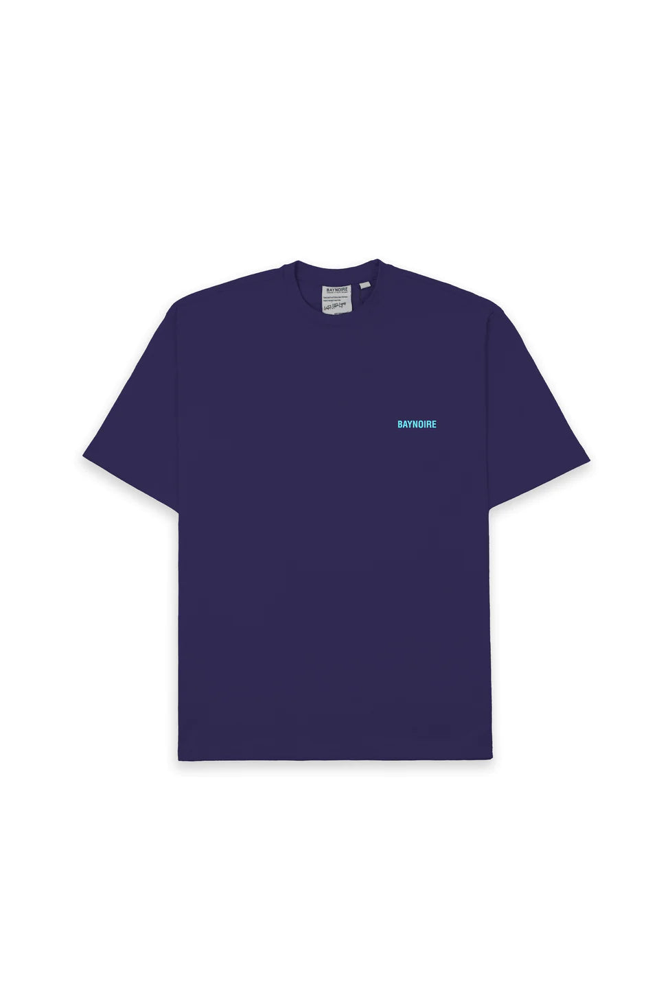 Baynoire Purple Logo PL Oversized Fit T-Shirt