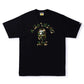 Bape 1st Camo Crazy College Black T-Shirt