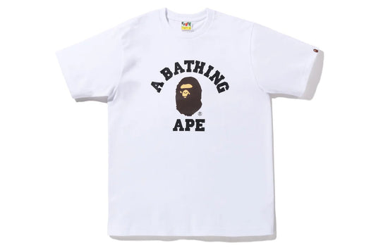 Bape College Tee White T-Shirt