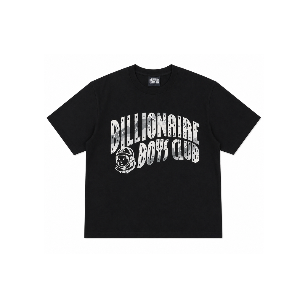 Billionaire Boys Club Large Arch Camo Logo T-Shirt Black